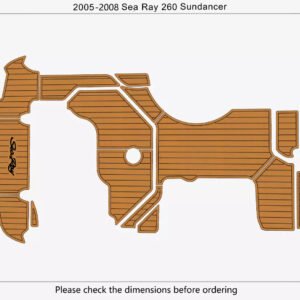 1 Kit EVA foam boat flooring 2005-2008 Sea Ray 260 Sundancer