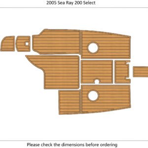 1 Kit EVA foam boat flooring 2005 Sea Ray 200 Select