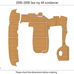 1 Kit EVA foam boat flooring 2006-2008 Sea Ray 44 sundancer