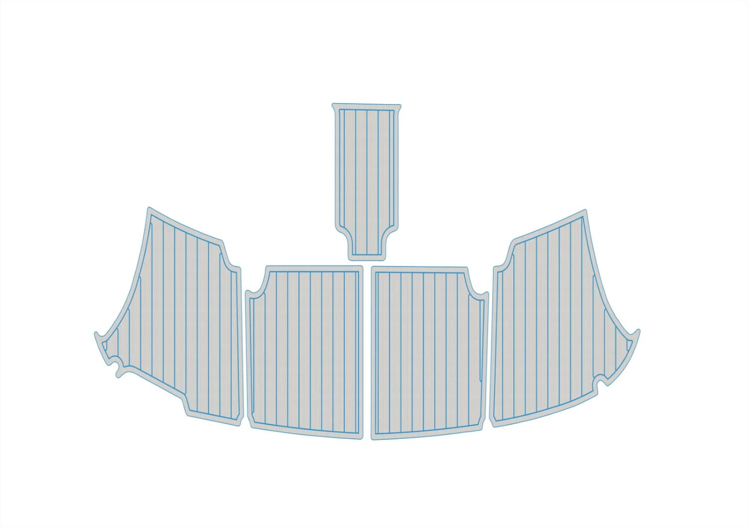 EVA foam boat flooring 2006-2009 Sea Ray 38 sundancer (13) 1 Kit EVA foam boat flooring 2006-2009 Sea Ray 38 sundancer