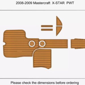 1 Kit EVA foam boat flooring 2007-2011 Mastercraft X-STAR PWT