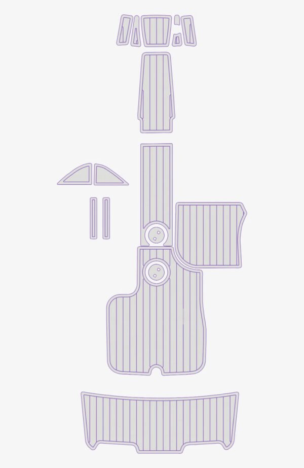 EVA foam boat flooring 2007-2011 Mastercraft X-STAR PWT (16) 1 Kit EVA foam boat flooring 2007-2011 Mastercraft X-STAR PWT