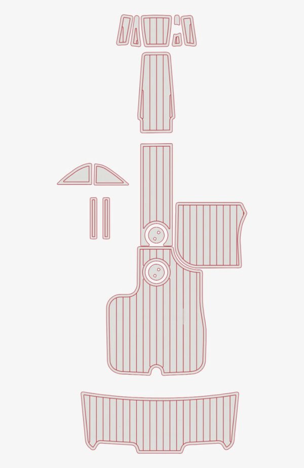 EVA foam boat flooring 2007-2011 Mastercraft X-STAR PWT (17) 1 Kit EVA foam boat flooring 2007-2011 Mastercraft X-STAR PWT