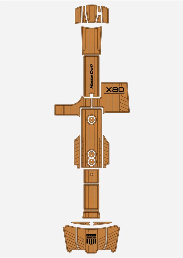 1 Kit EVA foam boat flooring 2007-2012 Mastercraft X80