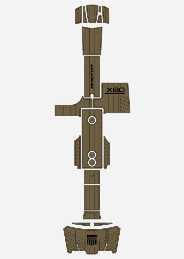 1 Kit EVA foam boat flooring 2007-2012 Mastercraft X80