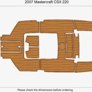 EVA foam boat flooring 2007 Mastercraft CSX 220 (1) 1 kit EVA foam boat flooring 2007 Mastercraft CSX 220