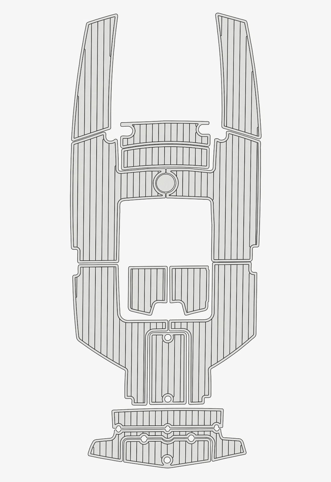 EVA foam boat flooring 2007 Mastercraft CSX 220 (14) 1 kit EVA foam boat flooring 2007 Mastercraft CSX 220
