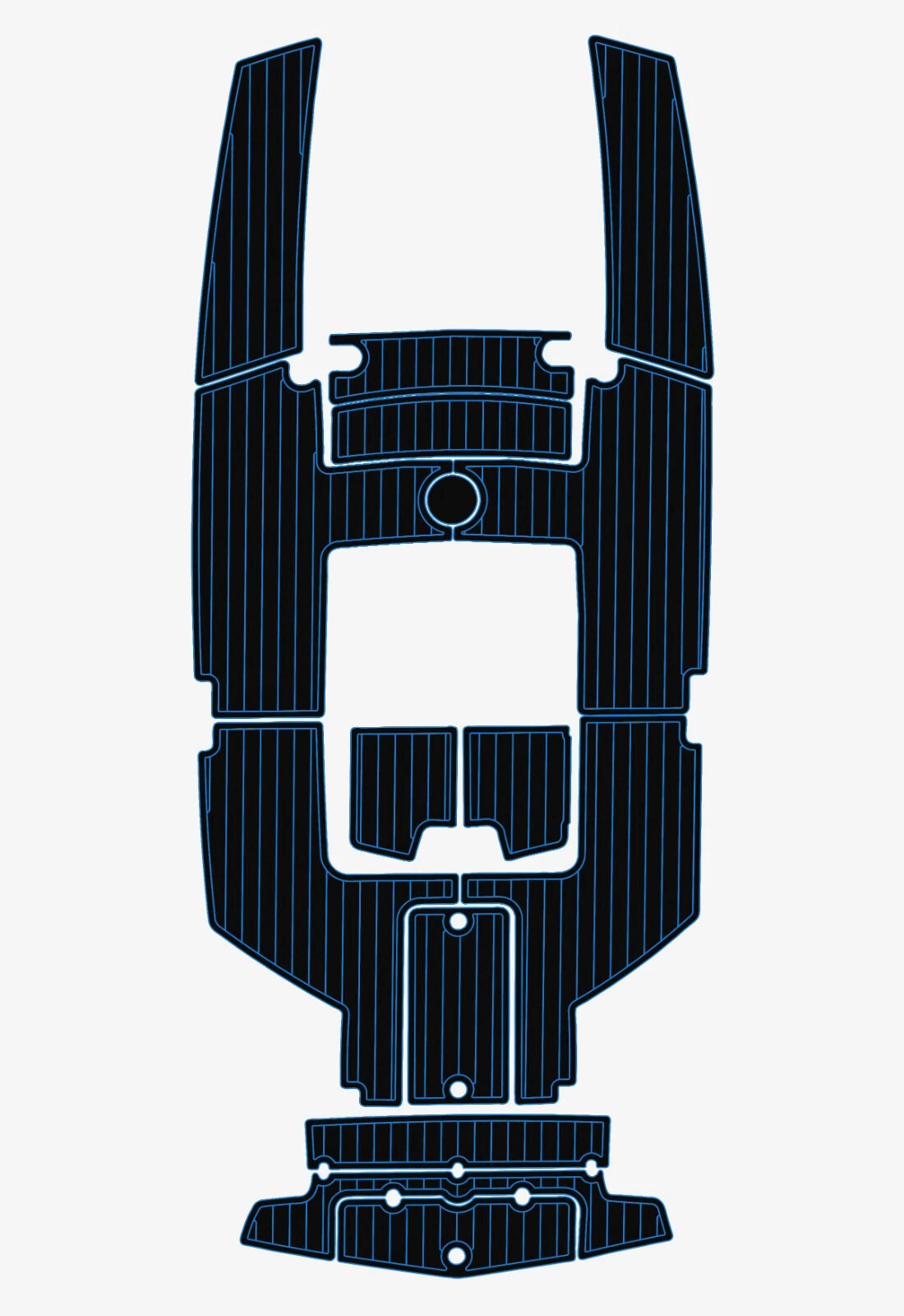 EVA foam boat flooring 2007 Mastercraft CSX 220 (4) 1 kit EVA foam boat flooring 2007 Mastercraft CSX 220
