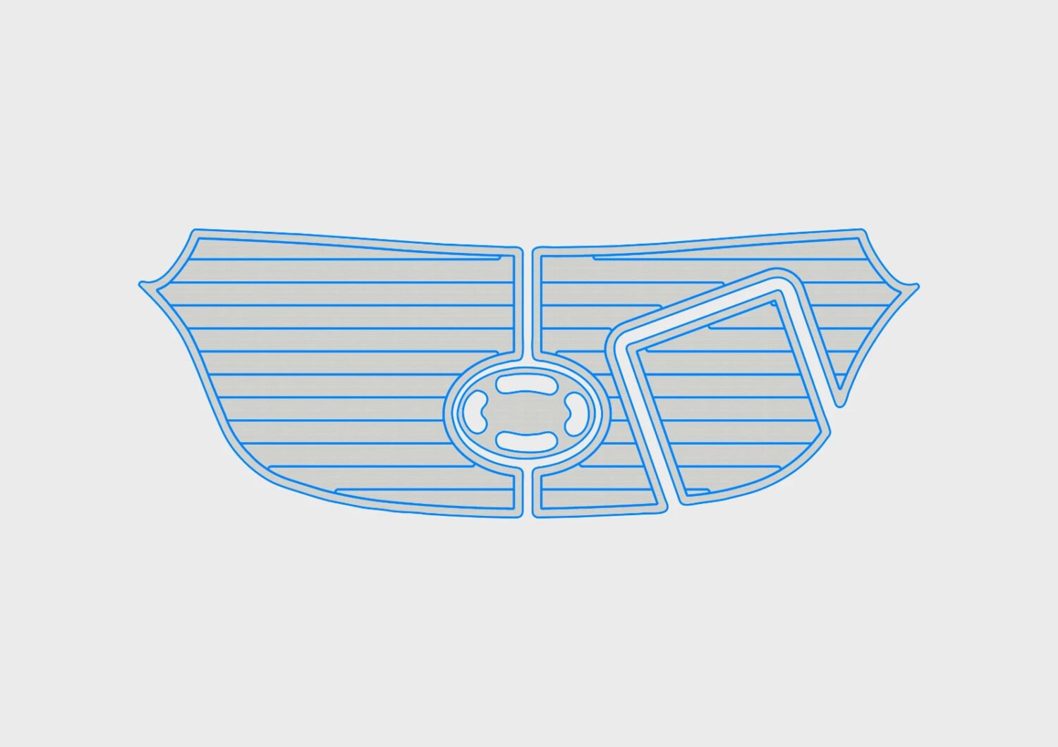 EVA foam boat flooring 2008-2012 Sea Ray 200-220 (10) 1 Kit EVA foam boat flooring 2008-2012 Sea Ray 200-220