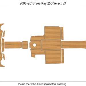 EVA foam boat flooring 2008-2013 Sea Ray 250 select EX (1) 1 kit EVA foam boat flooring 2008-2013 Sea Ray 250 select EX