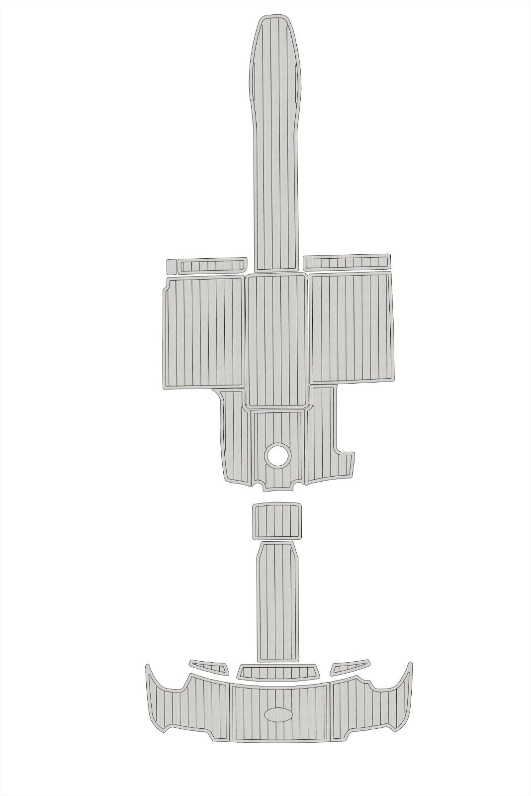 EVA foam boat flooring 2008-2013 Sea Ray 250 select EX (8) 1 kit EVA foam boat flooring 2008-2013 Sea Ray 250 select EX