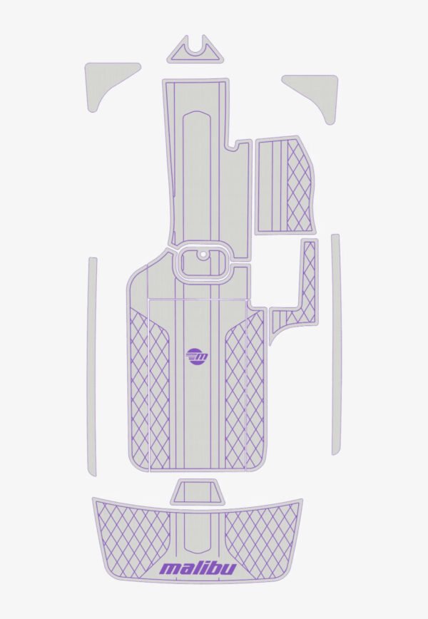 1 Kit EVA foam boat flooring 2008 Malibu 23 LSV