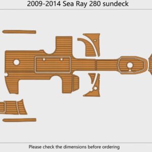 1 kit EVA foam boat flooring 2009-2014 Sea Ray 280 sundeck