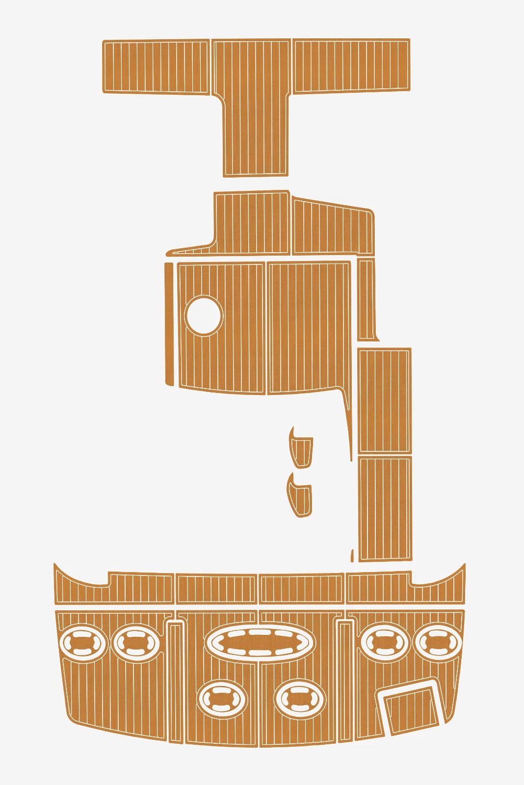 EVA foam boat flooring 2010-2012 Sea Ray 450 Sundancer (4) 1 Kit EVA foam boat flooring 2010-2012 Sea Ray 450 Sundancer