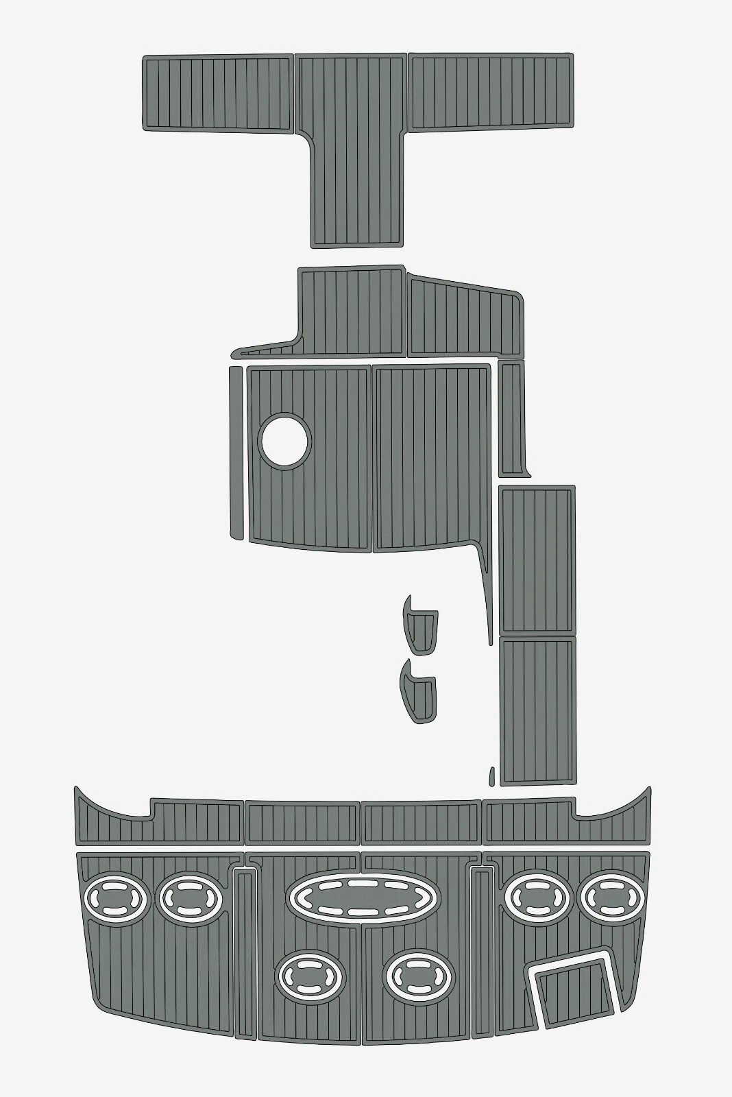EVA foam boat flooring 2010-2012 Sea Ray 450 Sundancer (6) 1 Kit EVA foam boat flooring 2010-2012 Sea Ray 450 Sundancer