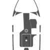 1 Kit EVA foam boat flooring 2010-2014 Malibu 21 VLX