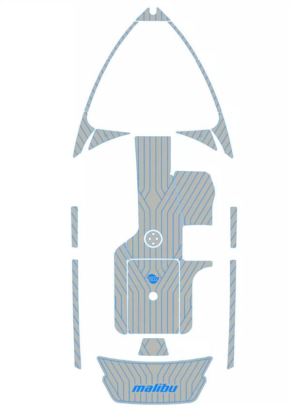 1 Kit EVA foam boat flooring 2010-2014 Malibu 21 VLX