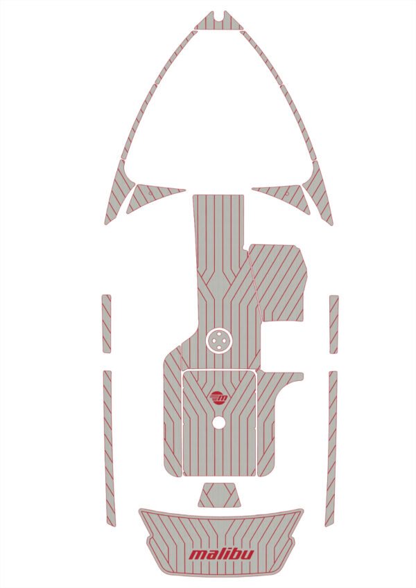 1 Kit EVA foam boat flooring 2010-2014 Malibu 21 VLX