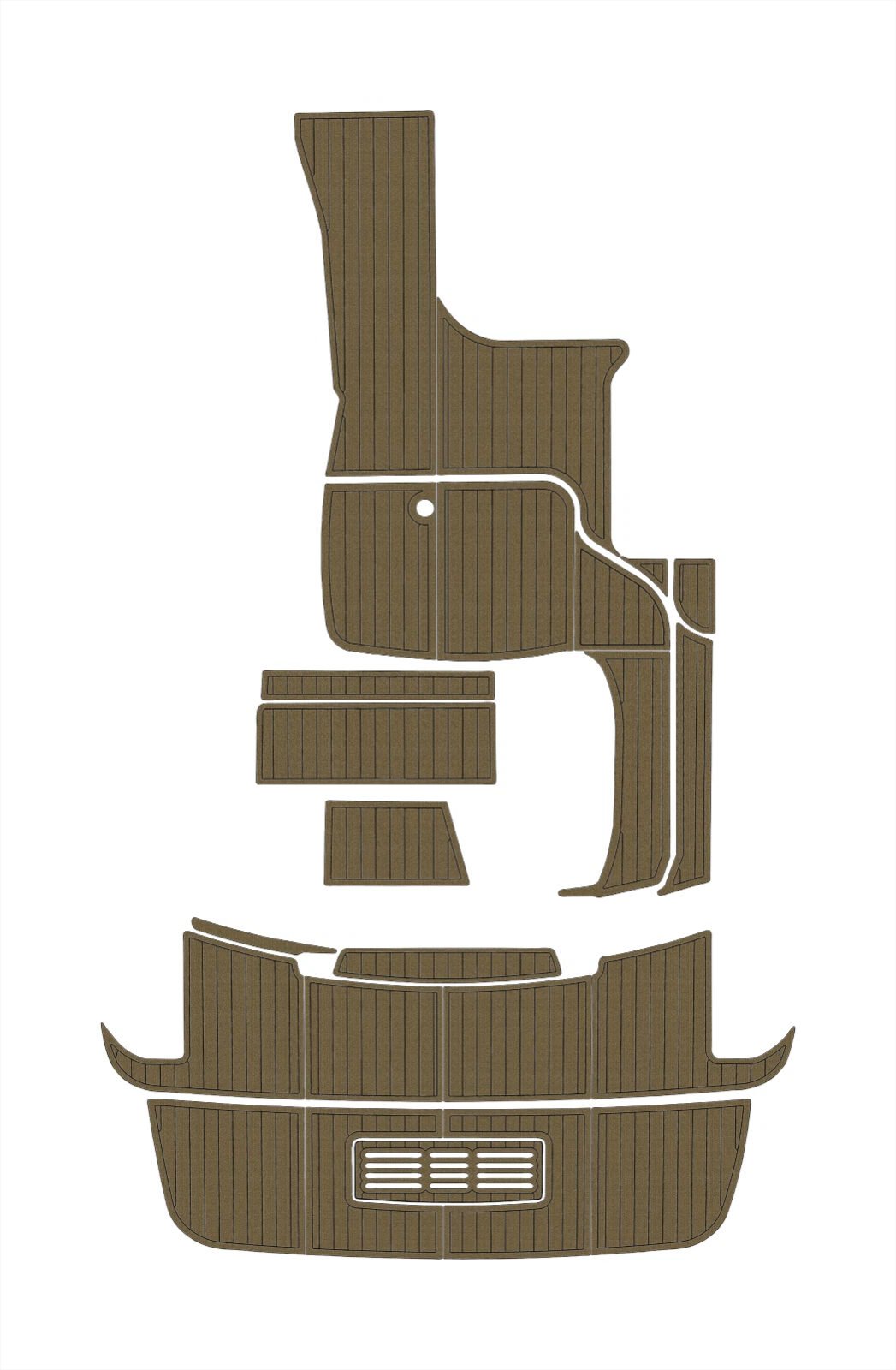 EVA foam boat flooring 2010-2014 Sea Ray 370 Sundancer (5) 1 kit EVA foam boat flooring 2010-2014 Sea Ray 370 Sundancer