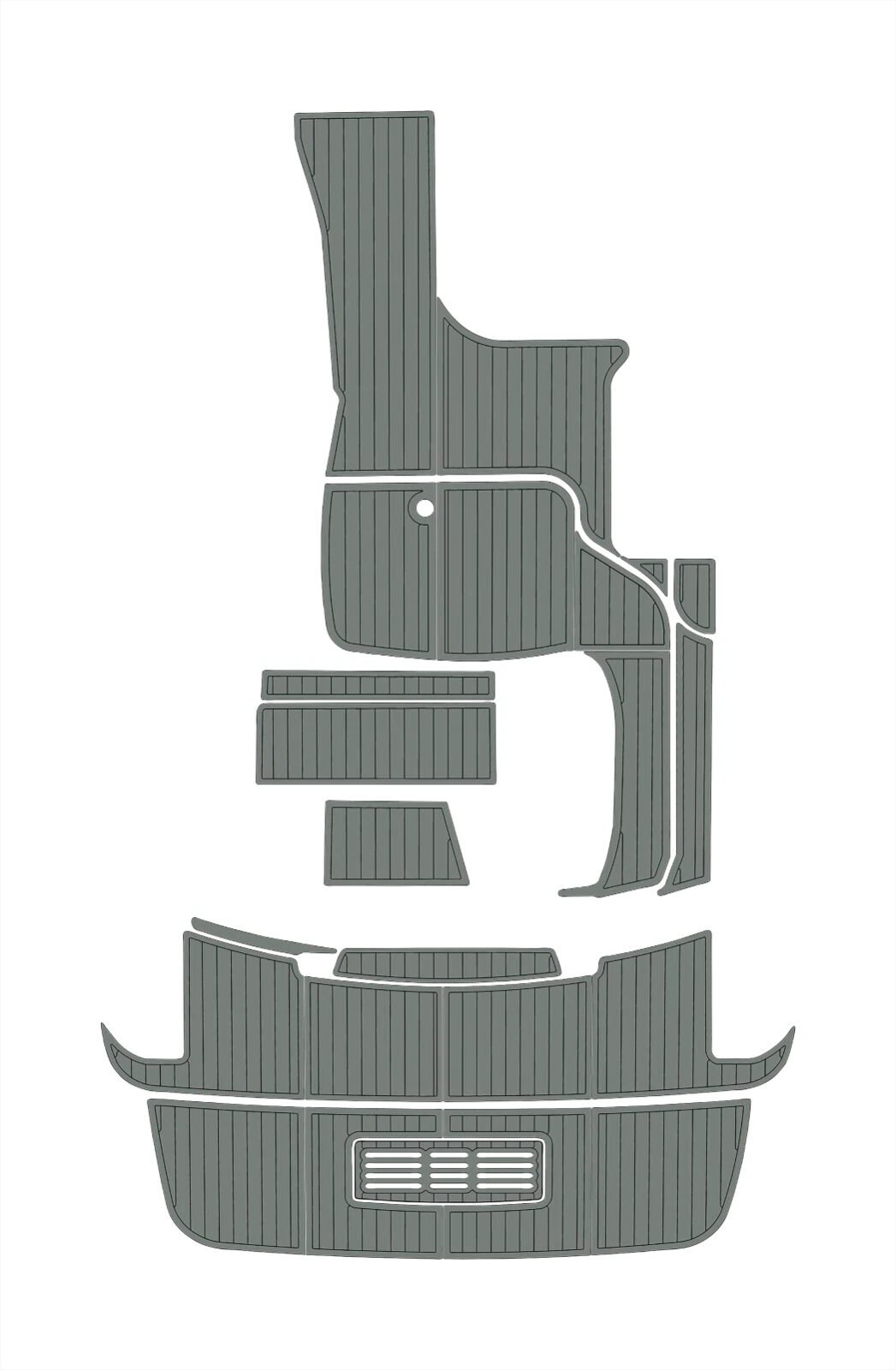 EVA foam boat flooring 2010-2014 Sea Ray 370 Sundancer (6) 1 kit EVA foam boat flooring 2010-2014 Sea Ray 370 Sundancer