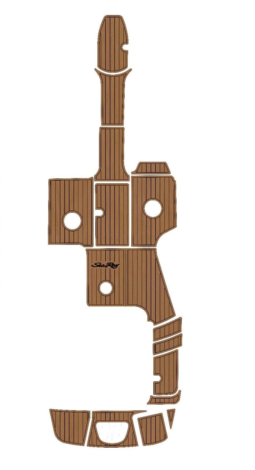 EVA foam boat flooring 2010-2015 sea ray sundeck 260 (1) 1 Kit EVA foam boat flooring 2010-2015 Sea Ray sundeck 260