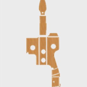 1 Kit EVA foam boat flooring 2011-2014 Sea Ray 240 Sundeck