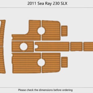 1 Kit EVA foam boat flooring 2011 Sea Ray 230 SLX