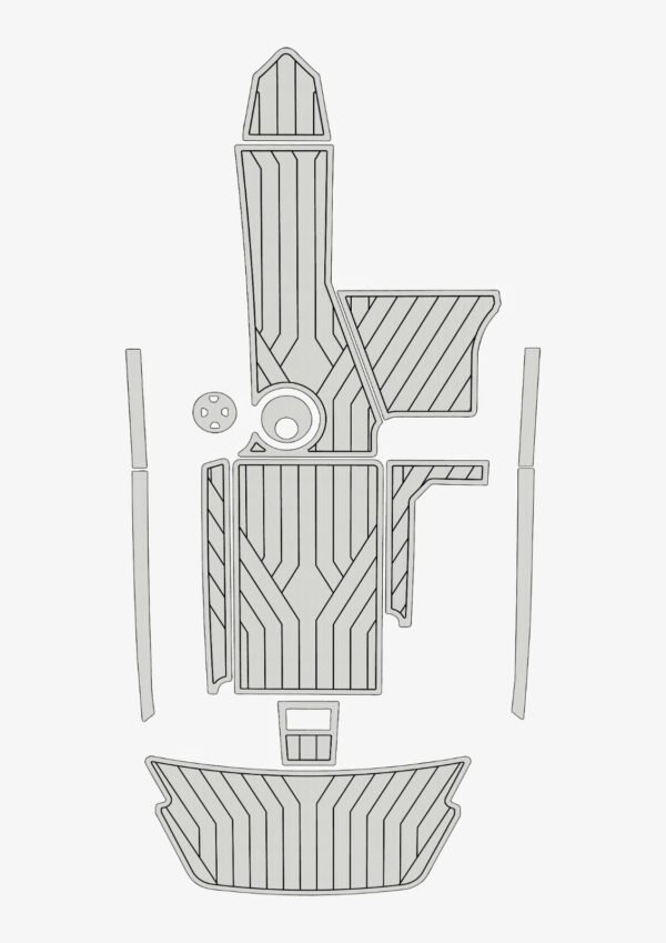EVA foam boat flooring 2012-2016 Malibu 22 MXZ (12) 1 Kit EVA foam boat flooring 2012-2016 Malibu 22 MXZ