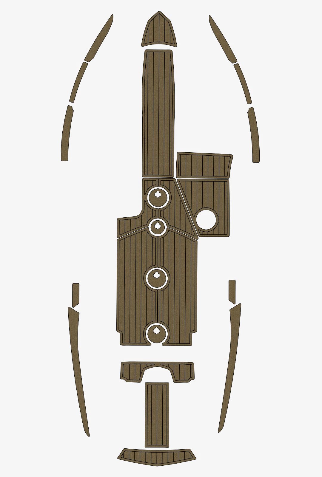 EVA foam boat flooring 2012 Mastercraft X30 (13) 1 Kit EVA foam boat flooring 2012 Mastercraft X30