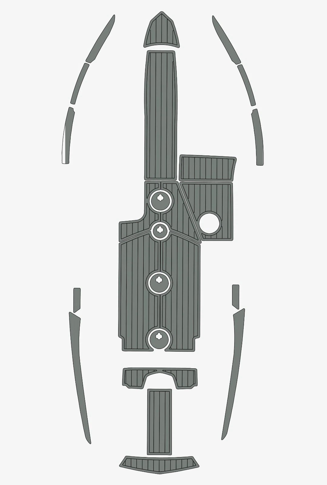 EVA foam boat flooring 2012 Mastercraft X30 (14) 1 Kit EVA foam boat flooring 2012 Mastercraft X30