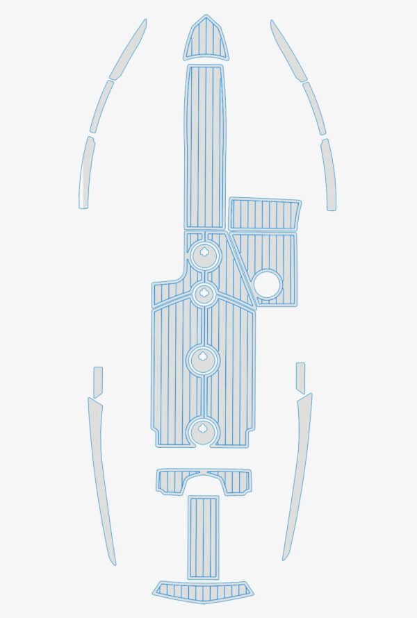 EVA foam boat flooring 2012 Mastercraft X30 (18) 1 Kit EVA foam boat flooring 2012 Mastercraft X30