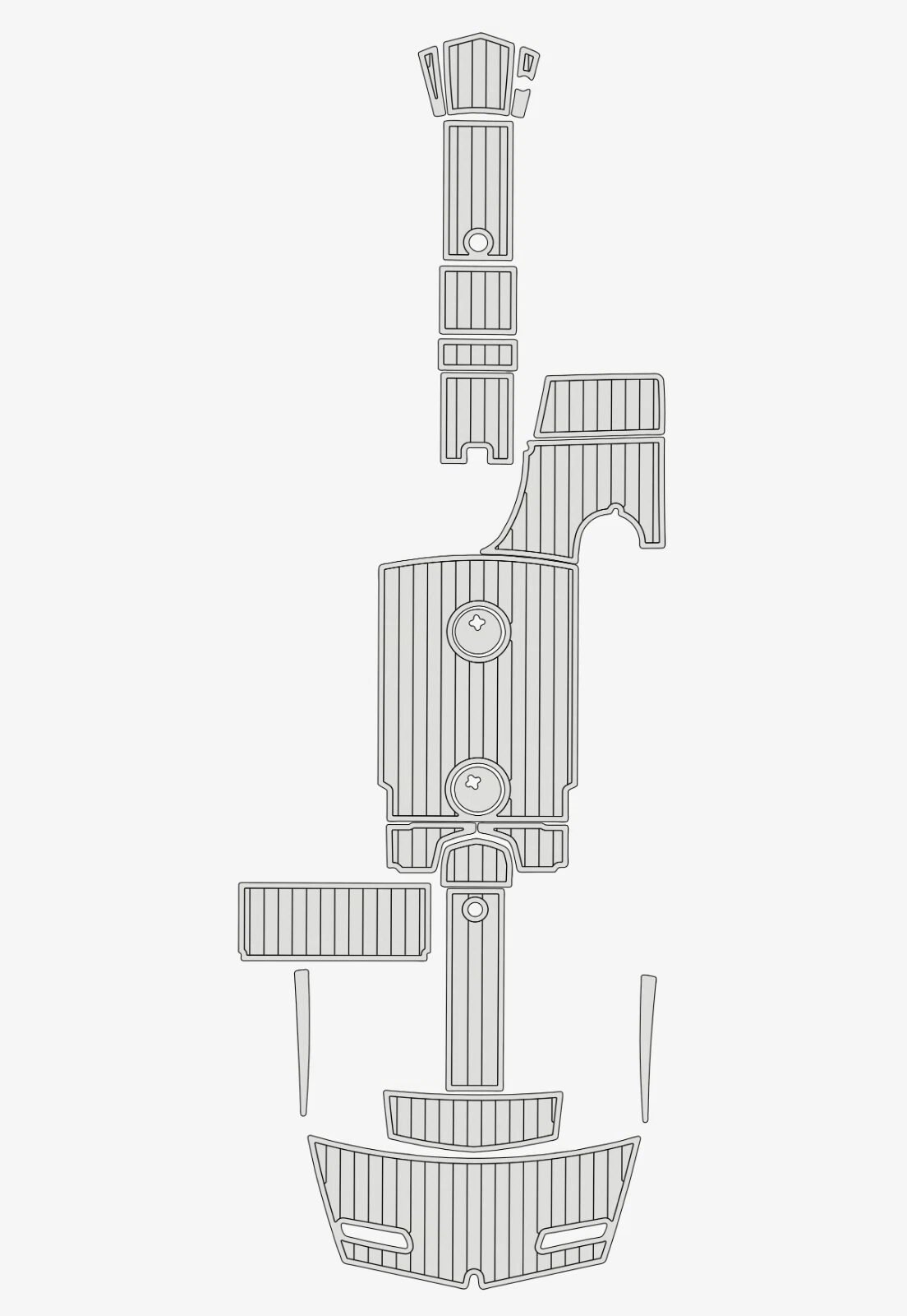 EVA foam boat flooring 2013-2017 Mastercraft XSTAR (18) 1 Kit EVA foam boat flooring 2013-2017 Mastercraft XSTAR