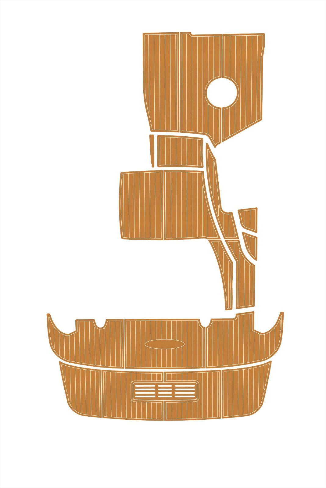 EVA foam boat flooring 2013-2019 Sea Ray 350 sundancer (10) 1 Kit EVA foam boat flooring 2013-2019 Sea Ray 350 sundancer