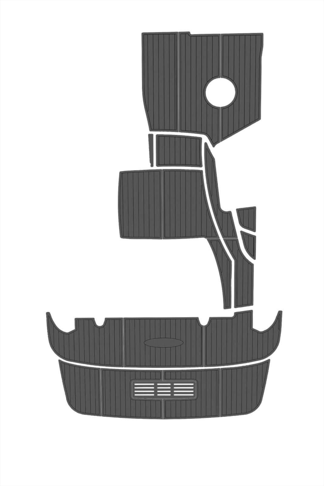 EVA foam boat flooring 2013-2019 Sea Ray 350 sundancer (12) 1 Kit EVA foam boat flooring 2013-2019 Sea Ray 350 sundancer