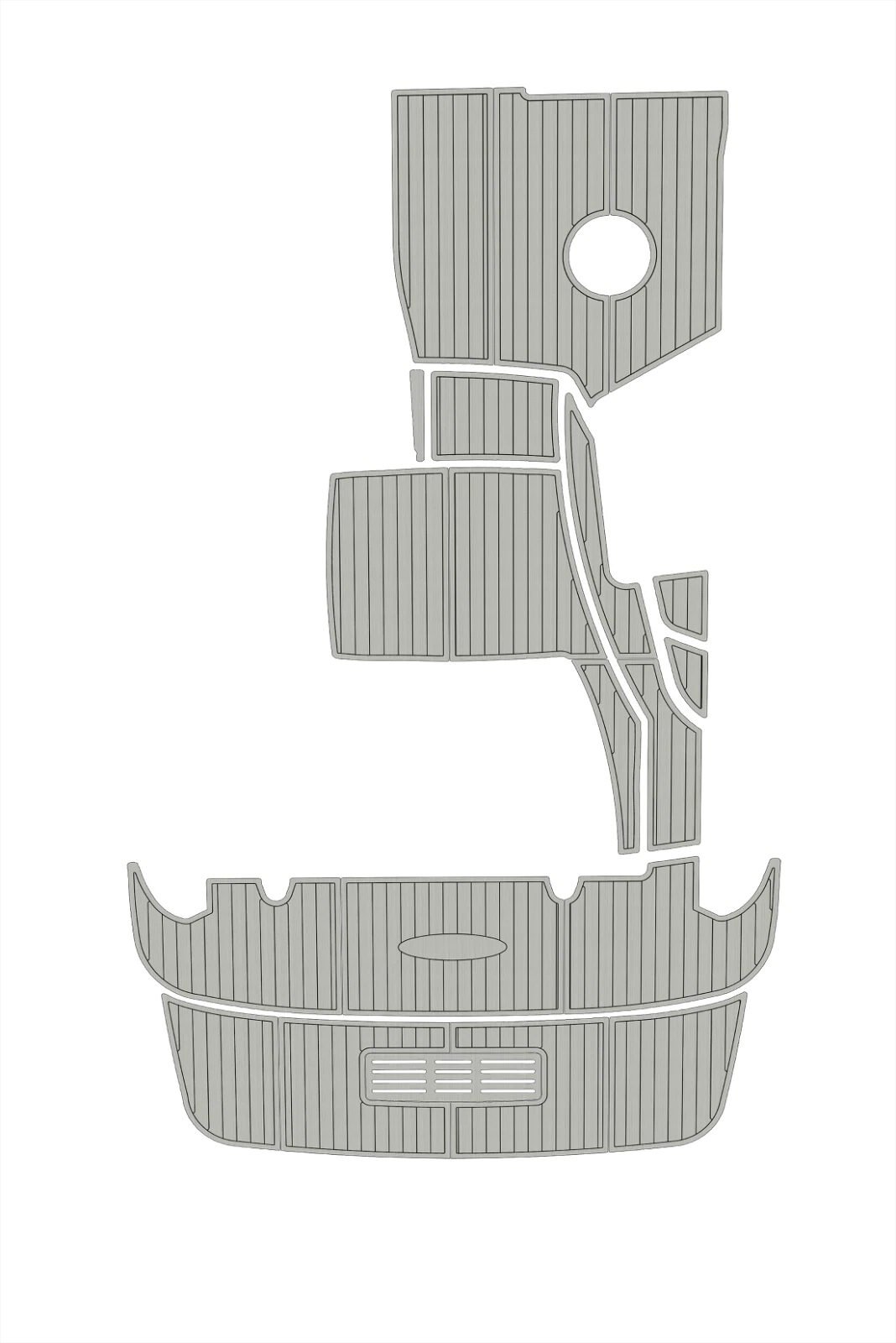 EVA foam boat flooring 2013-2019 Sea Ray 350 sundancer (14) 1 Kit EVA foam boat flooring 2013-2019 Sea Ray 350 sundancer