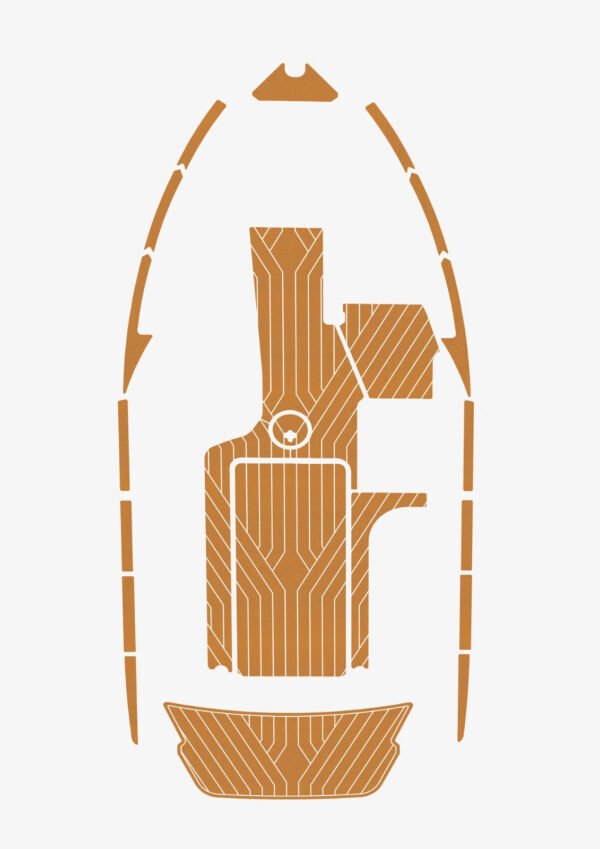 1 Kit EVA foam boat flooring 2015-2017 Malibu 23 LSV