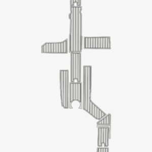 1 Kit EVA foam boat flooring 2015-2017 Sea Ray 270 sundeck Inboard