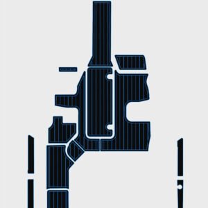 1 Kit EVA foam boat flooring 2015-2019 Sea Ray 19 SPX