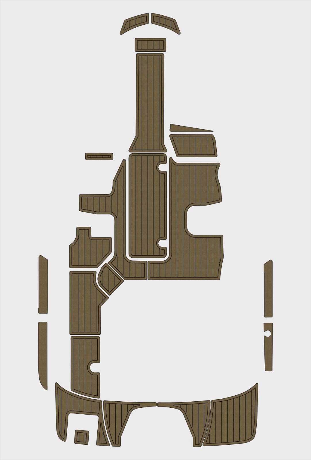 1 Kit EVA foam boat flooring 2015-2019 Sea Ray 19 SPX OUTBOARD