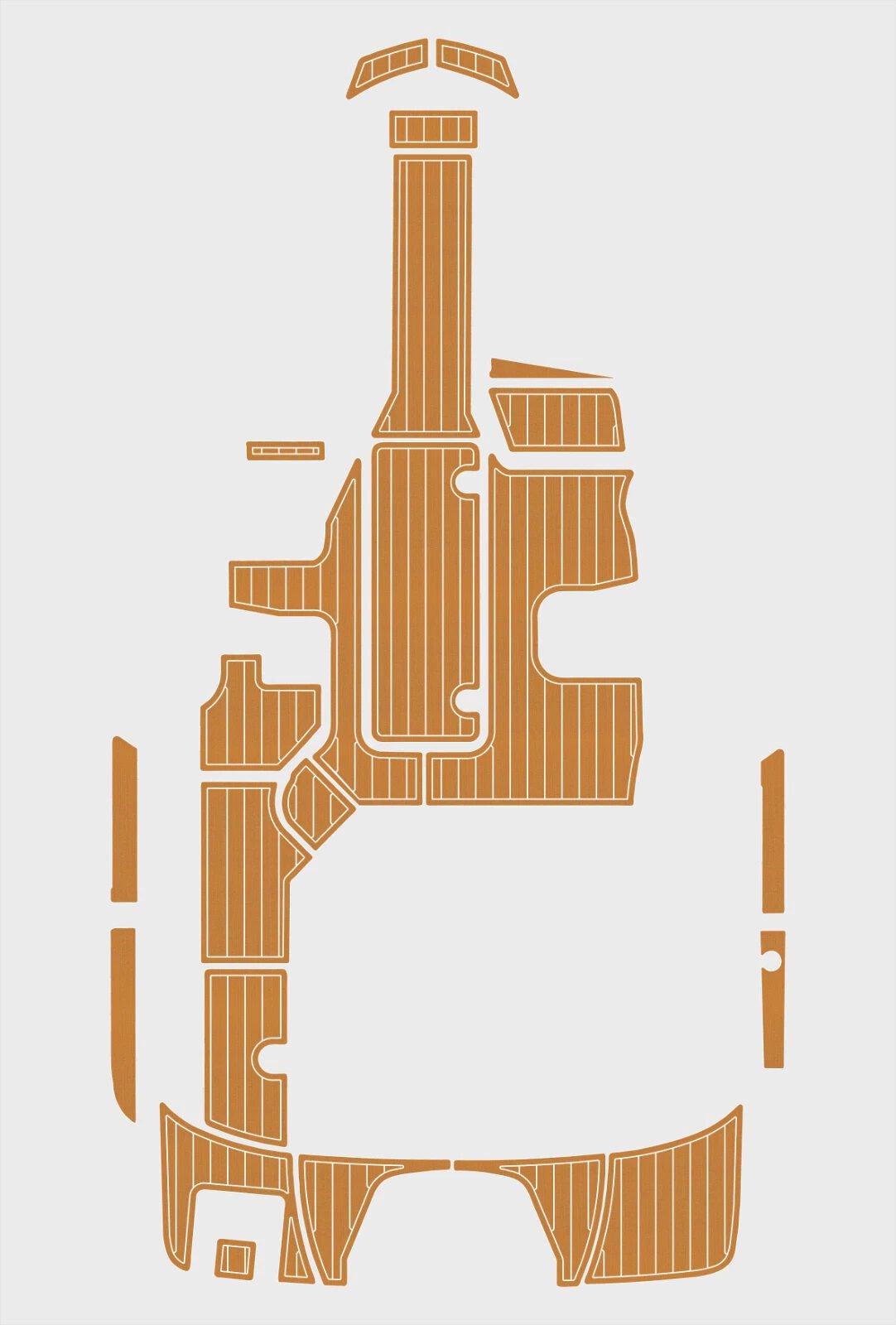 1 Kit EVA foam boat flooring 2015-2019 Sea Ray 19 SPX OUTBOARD