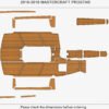 EVA foam boat flooring 2016-2018 Mastercraft PROStar (1) 1 Kit EVA foam boat flooring 2016-2018 Mastercraft PROStar