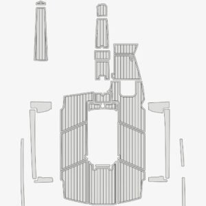 1 Kit EVA foam boat flooring 2016-2018 Mastercraft PROStar