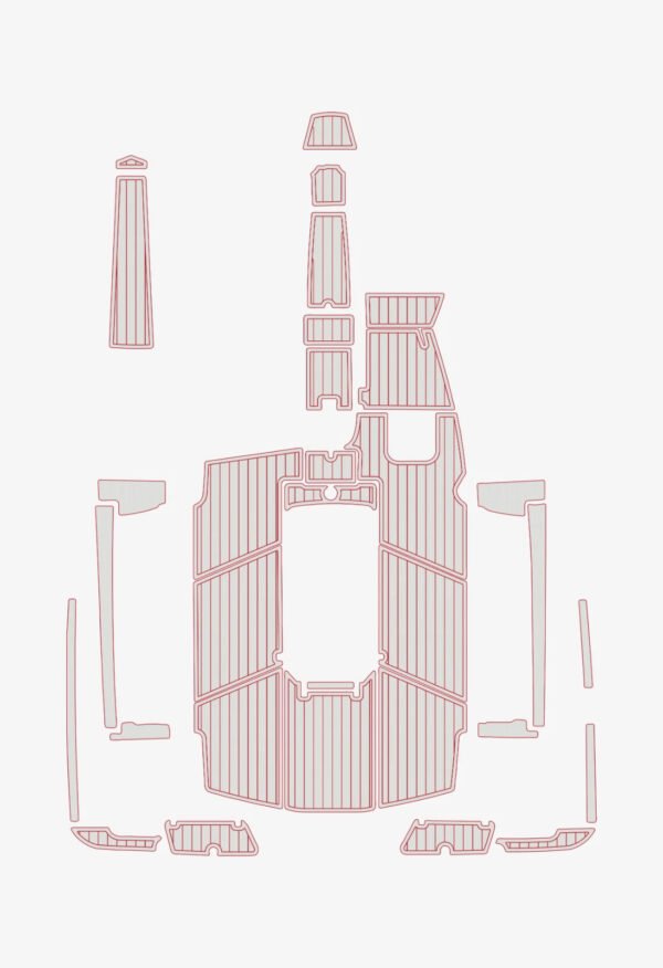 EVA foam boat flooring 2016-2018 Mastercraft PROStar (20) 1 Kit EVA foam boat flooring 2016-2018 Mastercraft PROStar