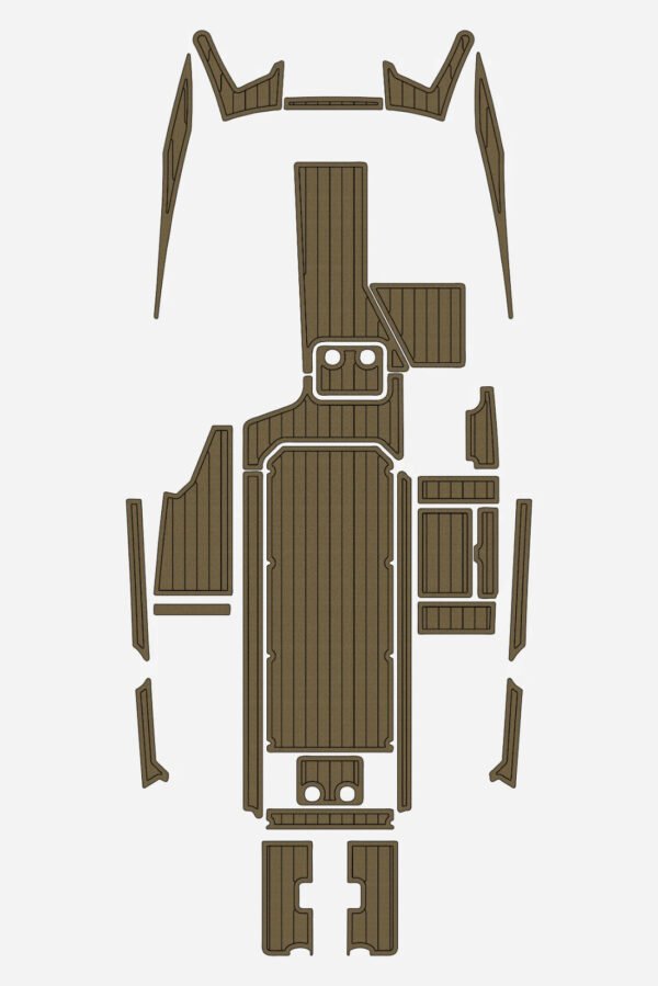 EVA foam boat flooring 2019 Malibu 24 MXZ (11) 1 kit EVA foam boat flooring 2019 Malibu 24 MXZ