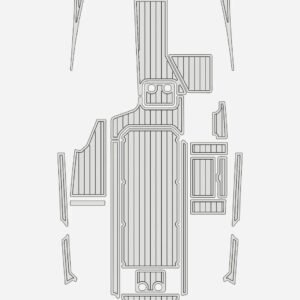 EVA foam boat flooring 2019 Malibu 24 MXZ (14) 1 kit EVA foam boat flooring 2019 Malibu 24 MXZ