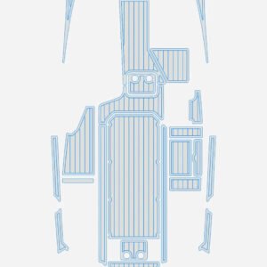 EVA foam boat flooring 2019 Malibu 24 MXZ (15) 1 kit EVA foam boat flooring 2019 Malibu 24 MXZ