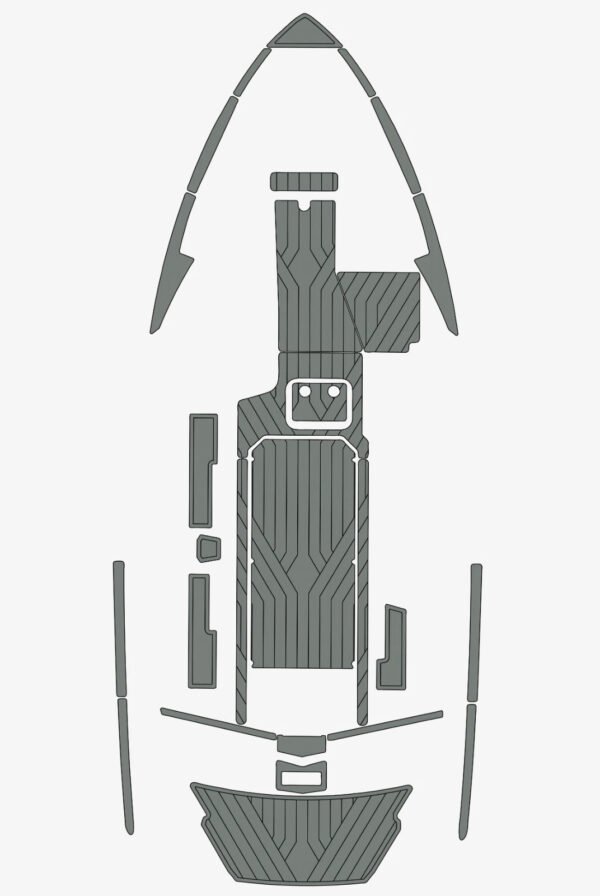 EVA foam boat flooring 2019 Malibu 25 LSV (12) 1 Kit EVA foam boat flooring 2019 Malibu 25 LSV