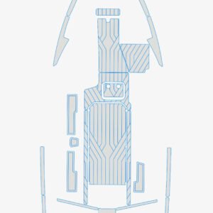 EVA foam boat flooring 2019 Malibu 25 LSV (15) 1 Kit EVA foam boat flooring 2019 Malibu 25 LSV
