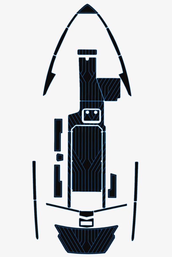 EVA foam boat flooring 2019 Malibu 25 LSV (3) 1 Kit EVA foam boat flooring 2019 Malibu 25 LSV