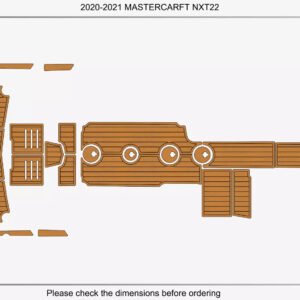 EVA foam boat flooring 2020 Mastercraft NXT22 (1) 1 Kit EVA foam boat flooring 2020 Mastercraft NXT22